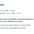 featured image Cambridge Dictionary Adds Woke Definitions Of ‘Man’ And ‘Woman’