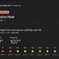 featured image Vegas breaks temperature record as ‘hazardous heat’ bakes Southwest and California