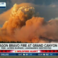 featured image Grand Canyon’s Dragon Bravo Fire reaches ‚megafire‘ status, surpassing 100,000 acres
