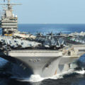 featured image USS Abraham Lincoln Aircraft Carrier Strike Group makes move amid threat from Iran