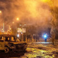 featured image Overnight Russian barrage kills nine in Kyiv, as air defense struggle with U.S. continues