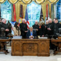 featured image Catholic bishops pray with President Trump